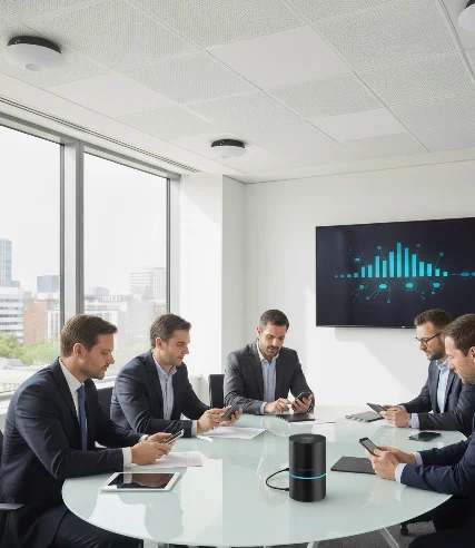 Signal booster installation illustration