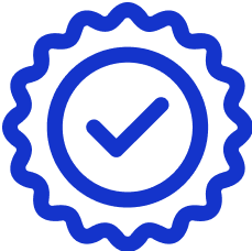 1-year warranty shield icon