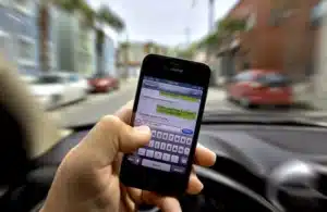 Be careful driving on your Mobile Phone
