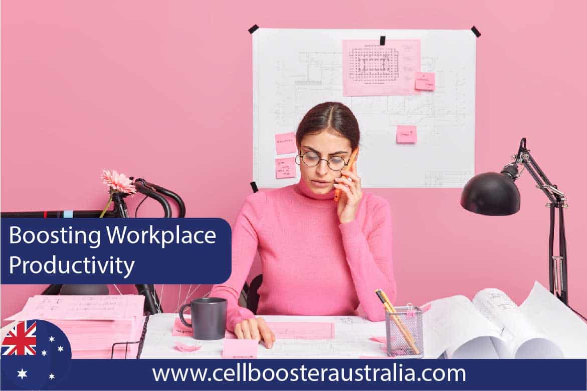 how mobile signal boosters impact workplace productivity
